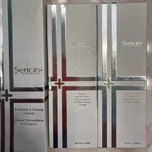 Sericin+ Exfoliating Cleaner, Deluxe Cleanser, And Toner